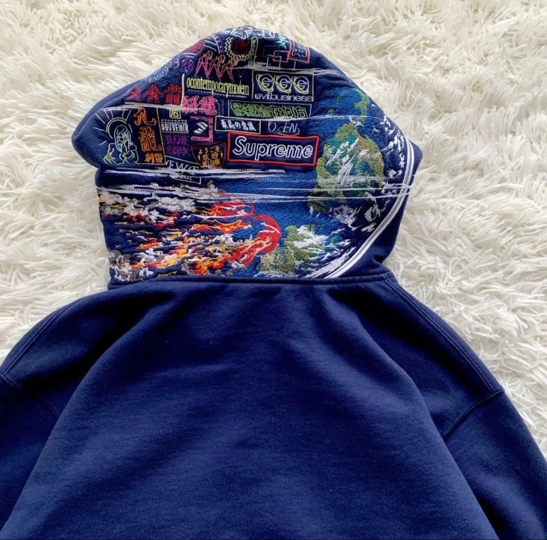 2026年最新】Supreme Big Logo Zip Up Hooded Sweatshirtの人気