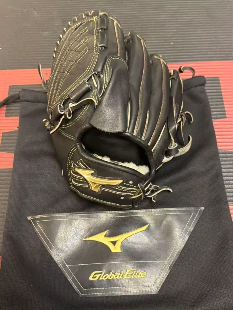 2015年 巨人 高木京介 実使用 グローブ 投手用 ミズノプロ 硬式 支給