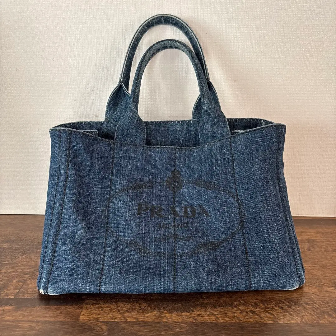 2026年最新】プラダ カナパ デニム Lサイズの人気アイテム - メルカリ