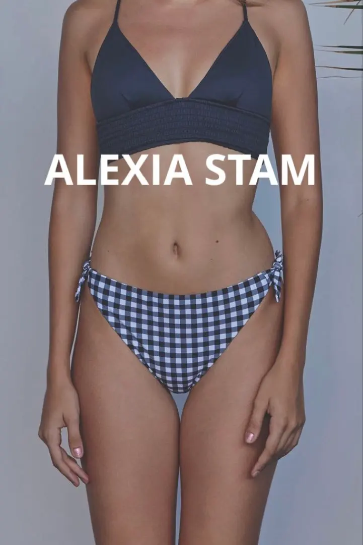 2026年最新】ALEXIA STAM 柄・デザイン：チェック セパレート水着