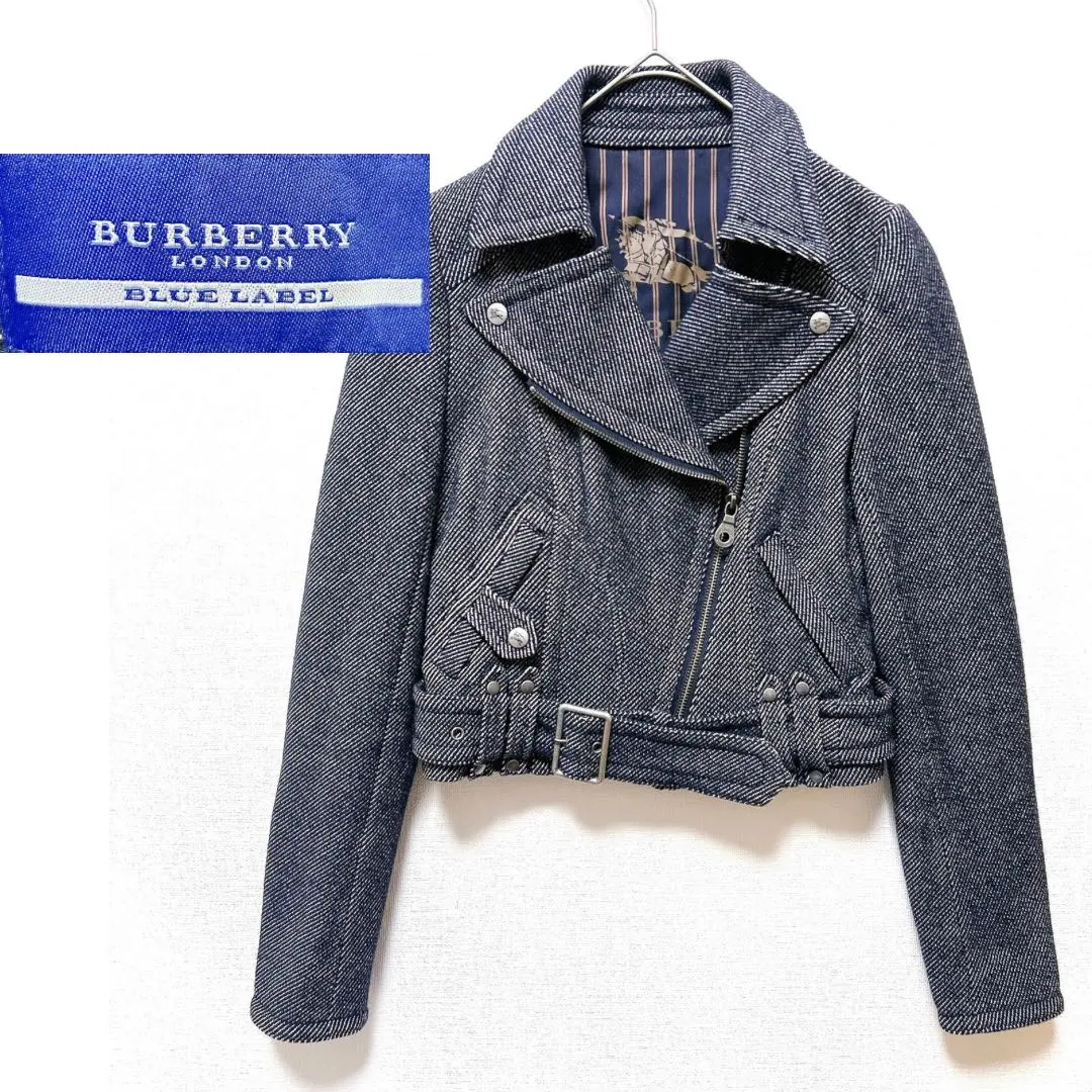 2026年最新】BURBERRY BLUE LABEL ダブルライダースの人気アイテム
