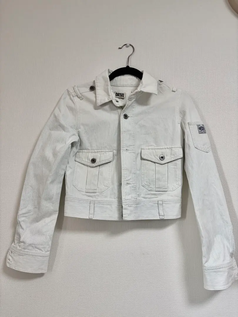 2026年最新】DIESEL カラー：ホワイト Gジャン・デニムジャケット