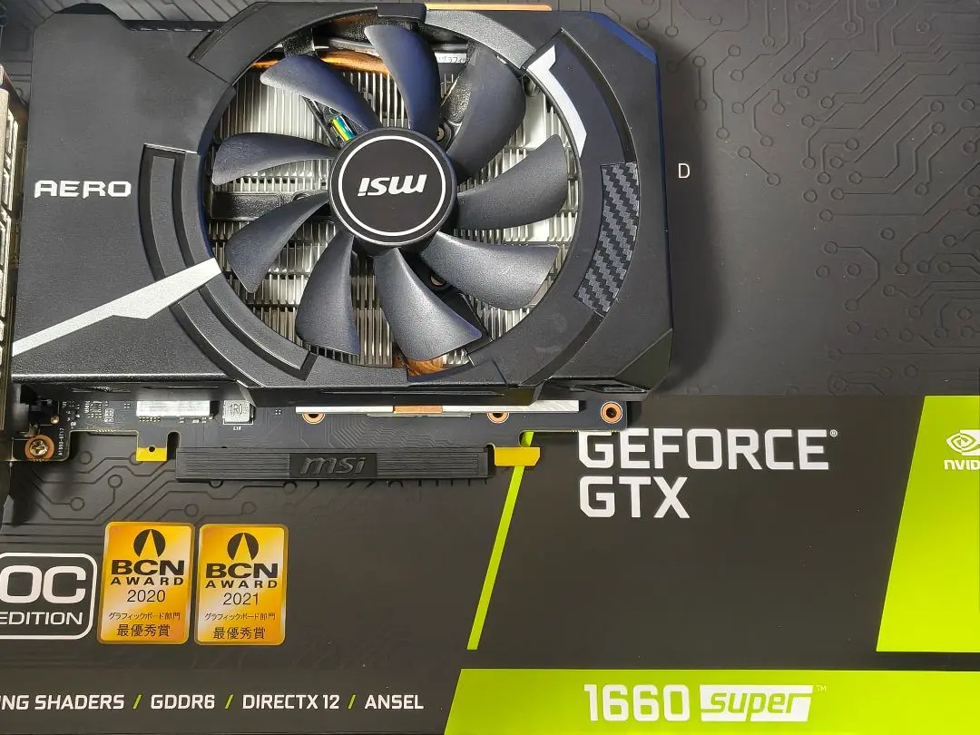 2026年最新】MSI GeForce GTX 1660 SUPER AERO ITX OCの人気アイテム