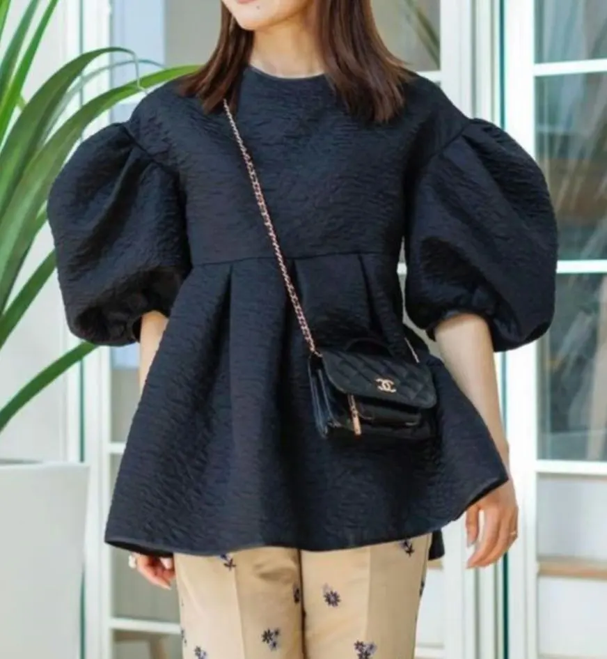 2026年最新】bluelea ブルレア ジャガードブラウスの人気アイテム