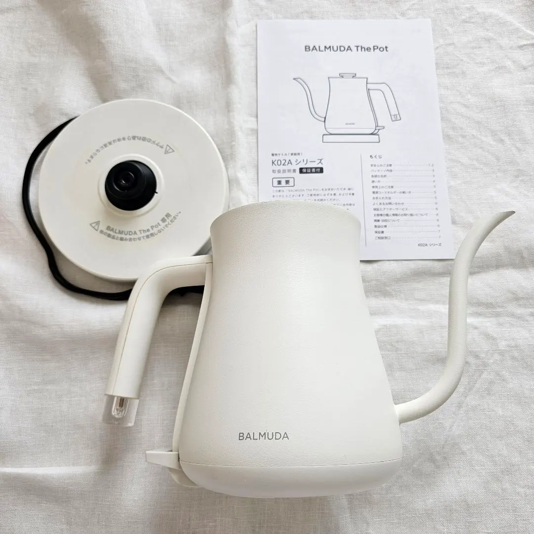 2026年最新】バルミューダ 電気ケトル balmuda the pot k02a-wh