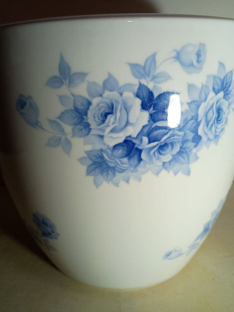 ノリタケ ブルーローズ 火鉢 ワインクーラー - メルカリ