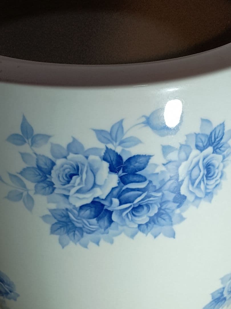 ノリタケ ブルーローズ 火鉢 ワインクーラー - メルカリ