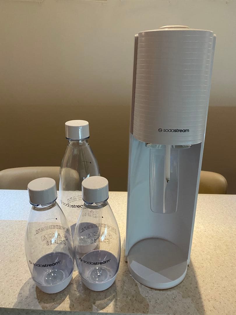 sodastream TERRA 炭酸水メーカー ボトル3本付き sodastream（ソーダストリーム） 【今なら10％OFF！＋マシン代返金保証