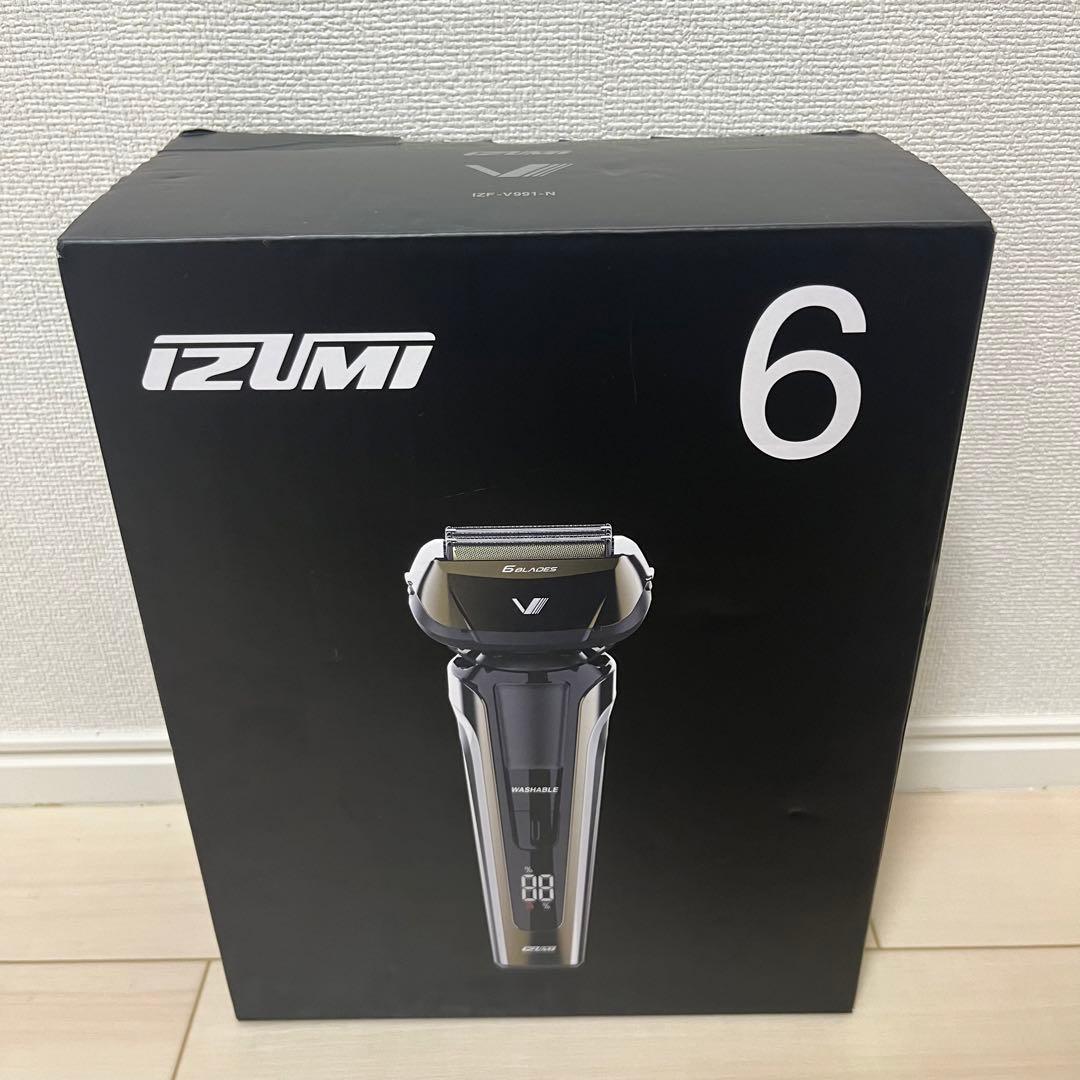 Izumi IZF-V991-N(ゴールド) ハイエンドシリーズ 販売終了】往復式シェーバー ハイエンドシリーズ Z-DRIVE 6枚刃 IZF