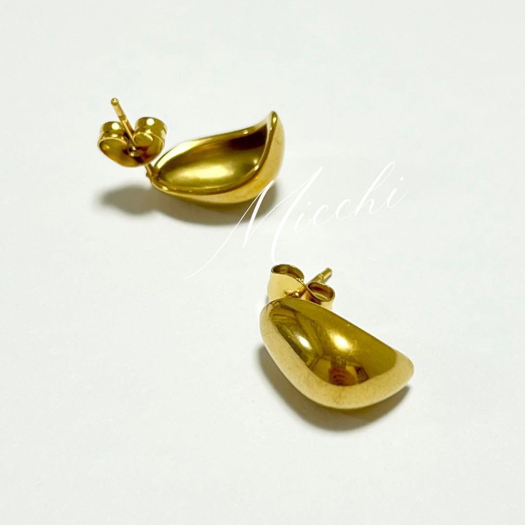 ドロップピアス レディース ゴールド ステンレス おしゃれ シンプル