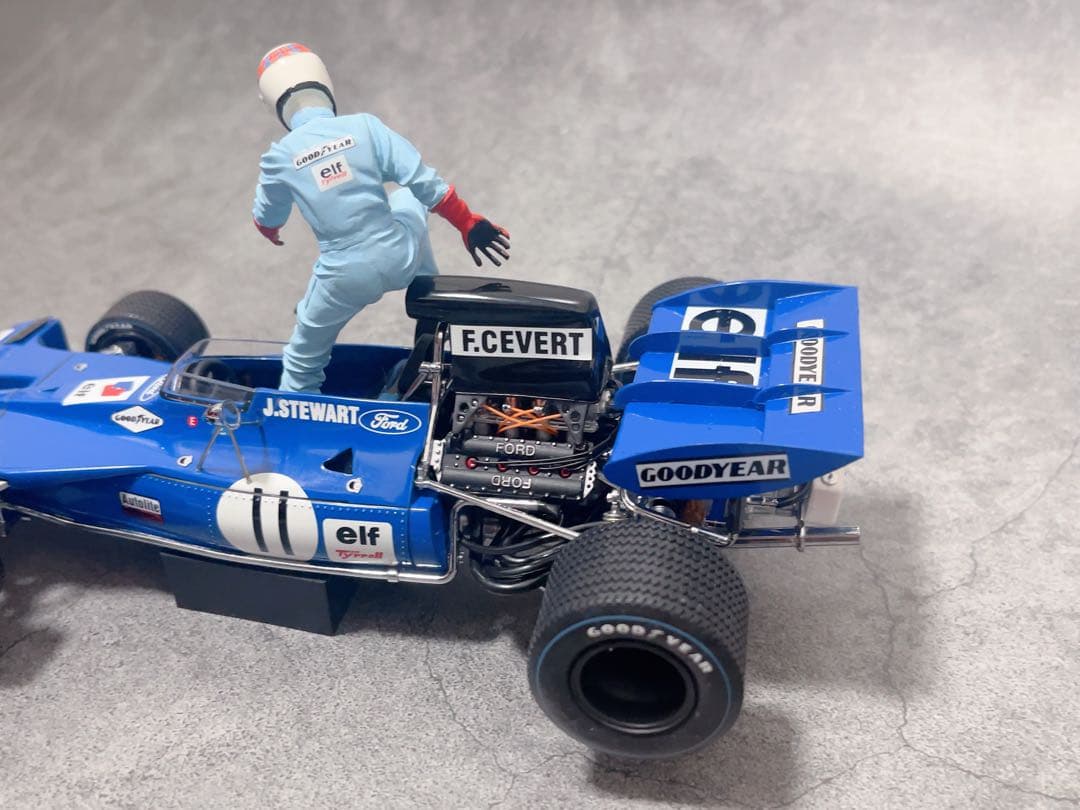 エグゾト 1/18 ティレル フォード 003 カナダGP 1971 #11