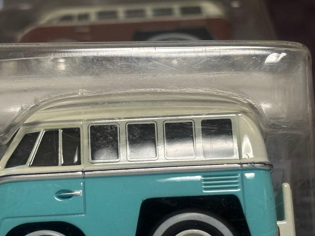 ☆激レア 非売品 チョロQ ワーゲンバス Type-II 水色・茶色 2台