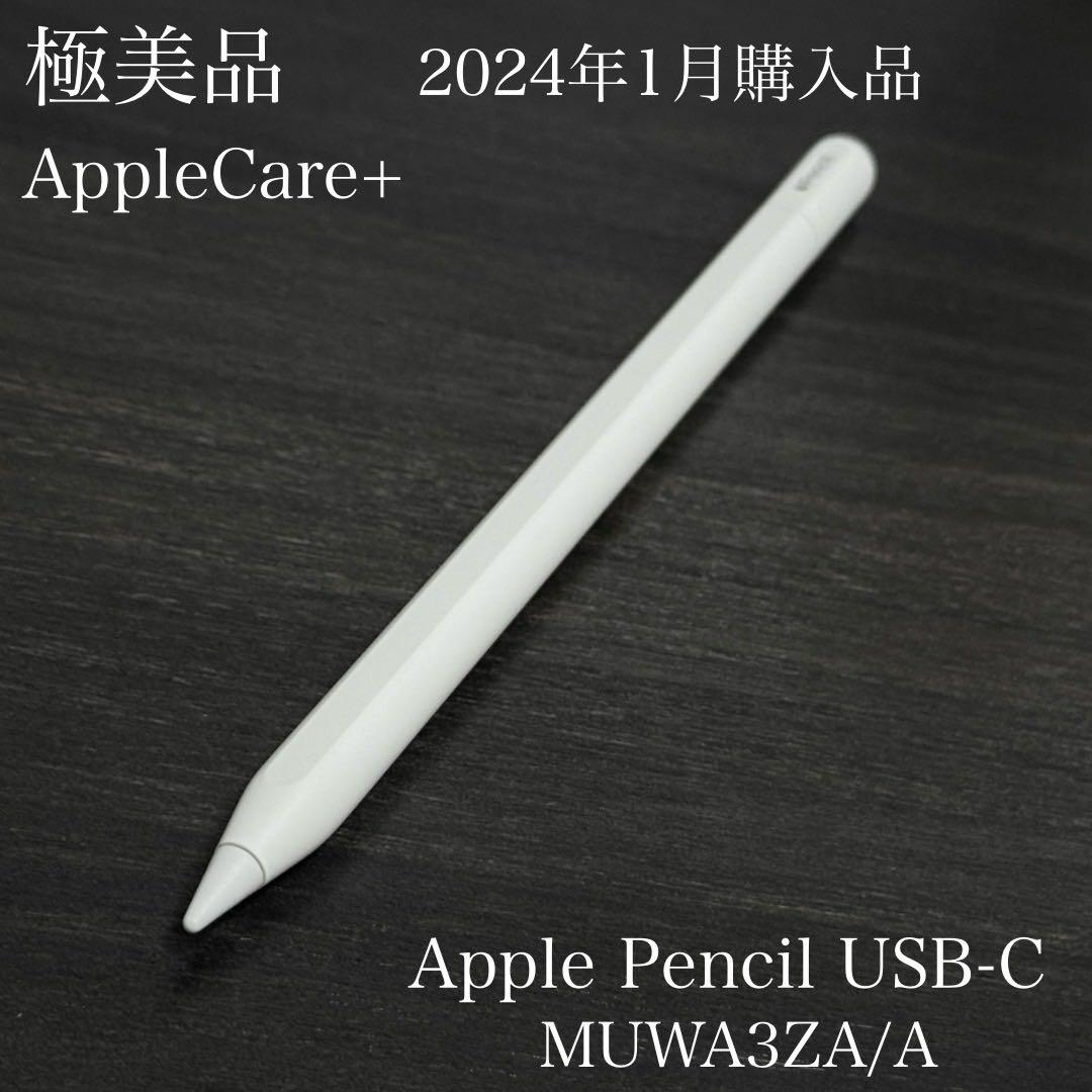 極美品　AppleCare+保証付き　Apple Pencil USB-C Free Shipping! Apple Pencil USB-C, Pixel-Perfect Precision, Tilt