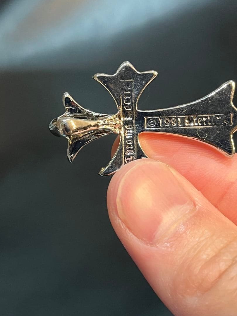 Chrome Hearts クロムハーツ クロス シルバー925 1991刻印 - メルカリ