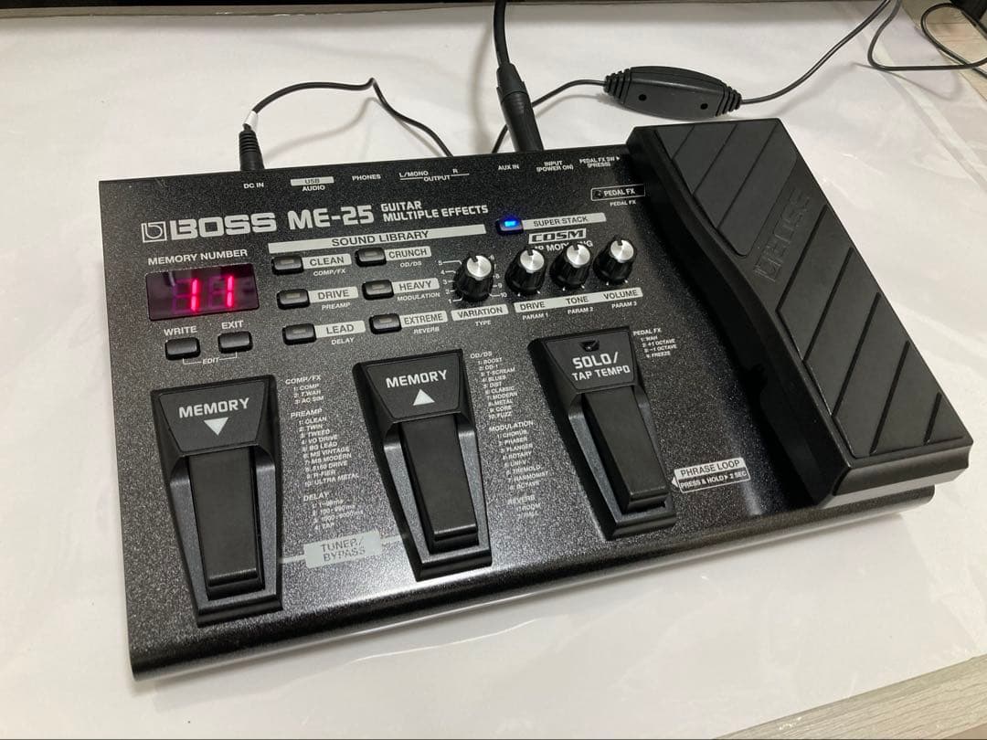 ギター Boss ME-25 Guitar Multiple Effects Amazon.com: Boss ME-25 Guitar Multiple Effects : Musical Instruments