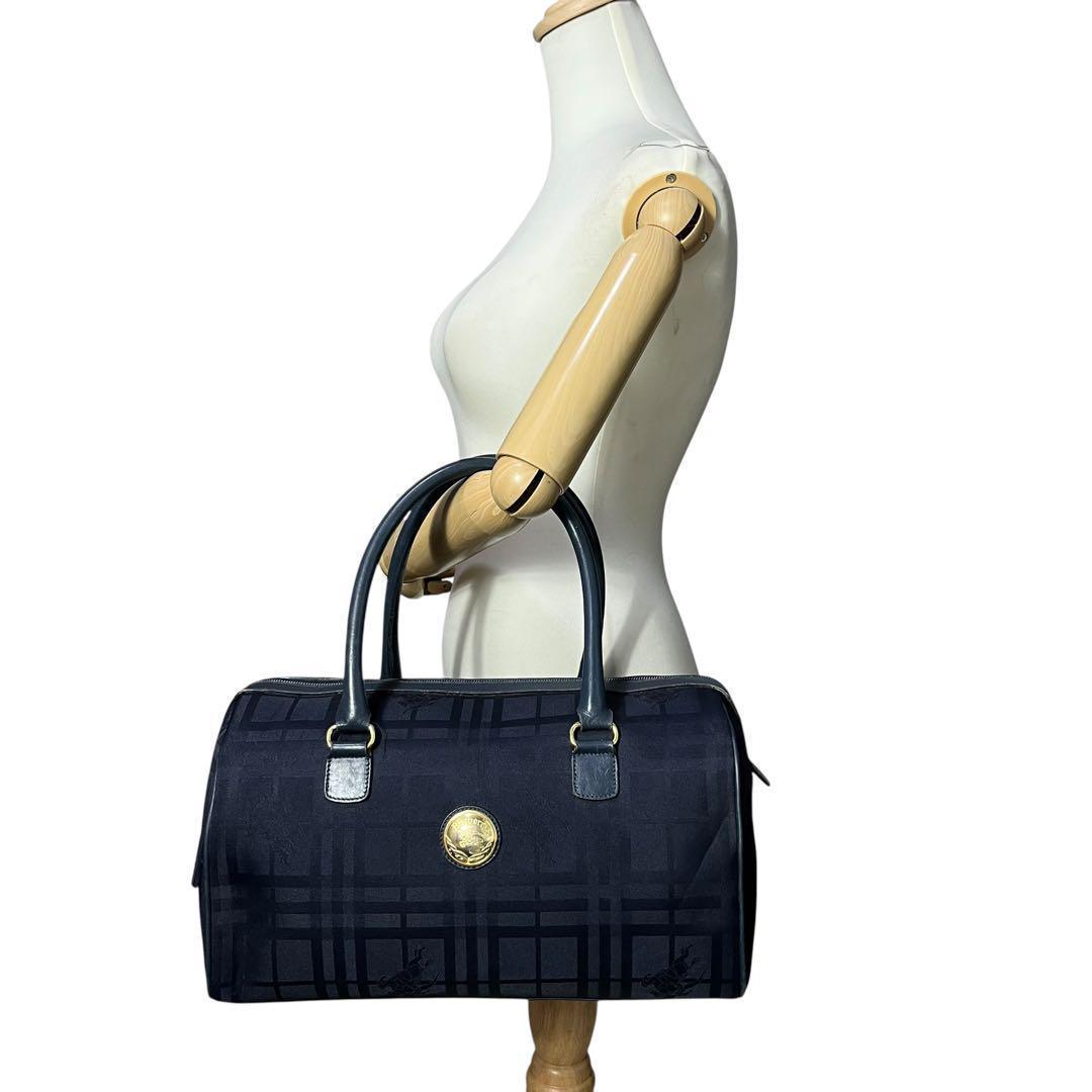 希少】Burberry バーバリーボストンバッグ ノバチェック 220