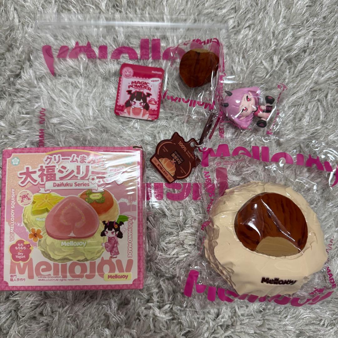 Mellojoy メロジョイ スクイーズ 大福 栗 シークレット レア Mellojoy メロジョイ スクイーズ 大福 栗 シークレット レア - メルカリ