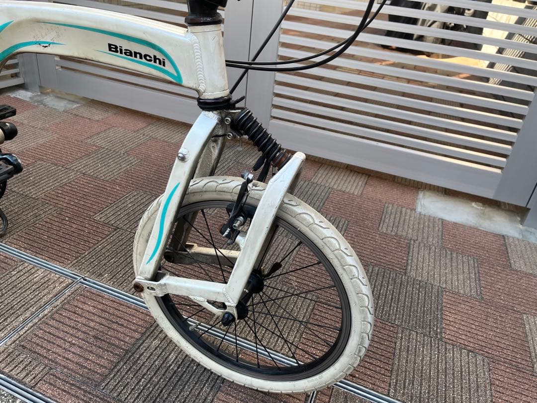 Bianchi Fretta ホワイト BD-1 Birdy - メルカリ