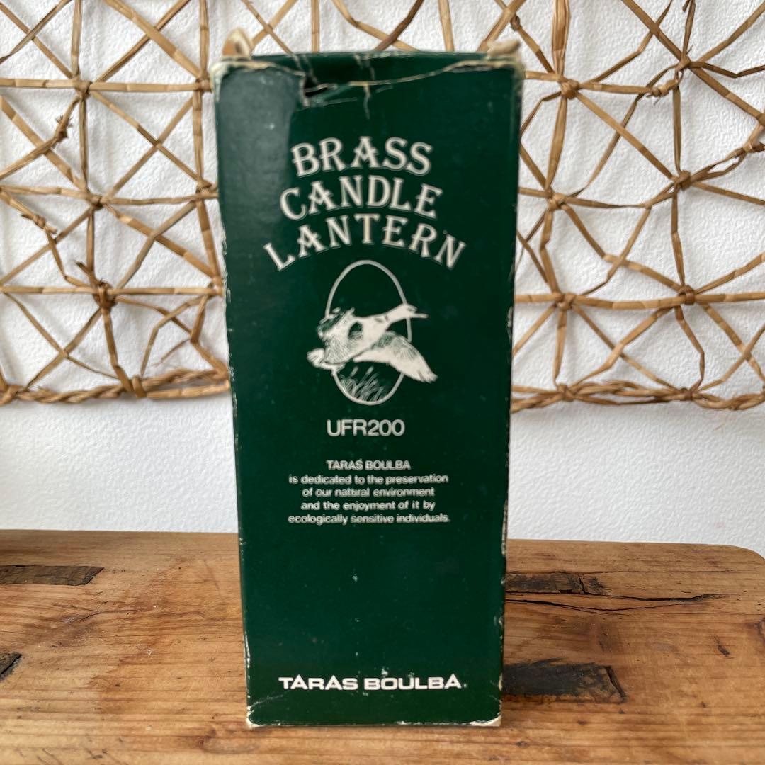 タラスブルバ真鍮製キャンドルランタン アウトドア キャンプ 日本製
