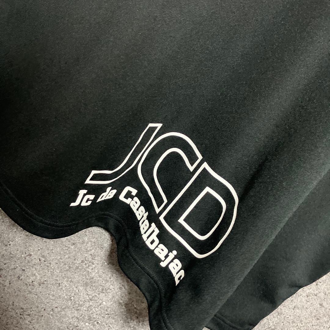 23SS カステルバジャック スポーツ ブラック ゴルフ ポロシャツ 50