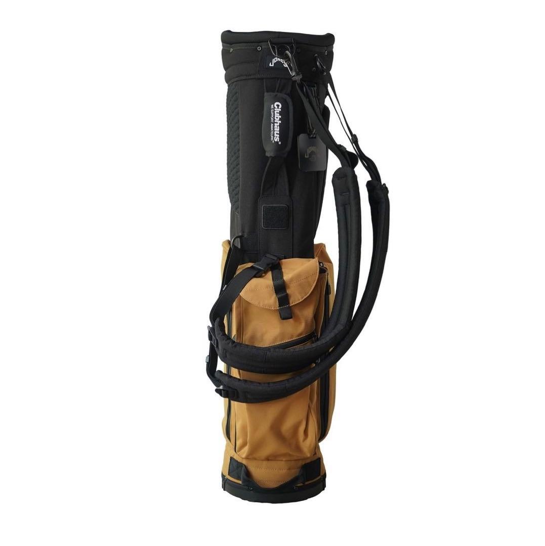 新品 クラブハウス clubhaus 限定コラボ ゴルフ キャディバッグ - メルカリ