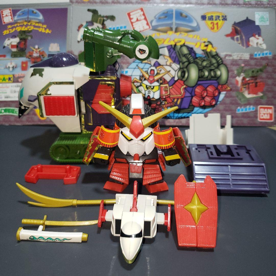 元祖SDガンダム 武者頑駄無+璽威武装 Gアーマー - メルカリ