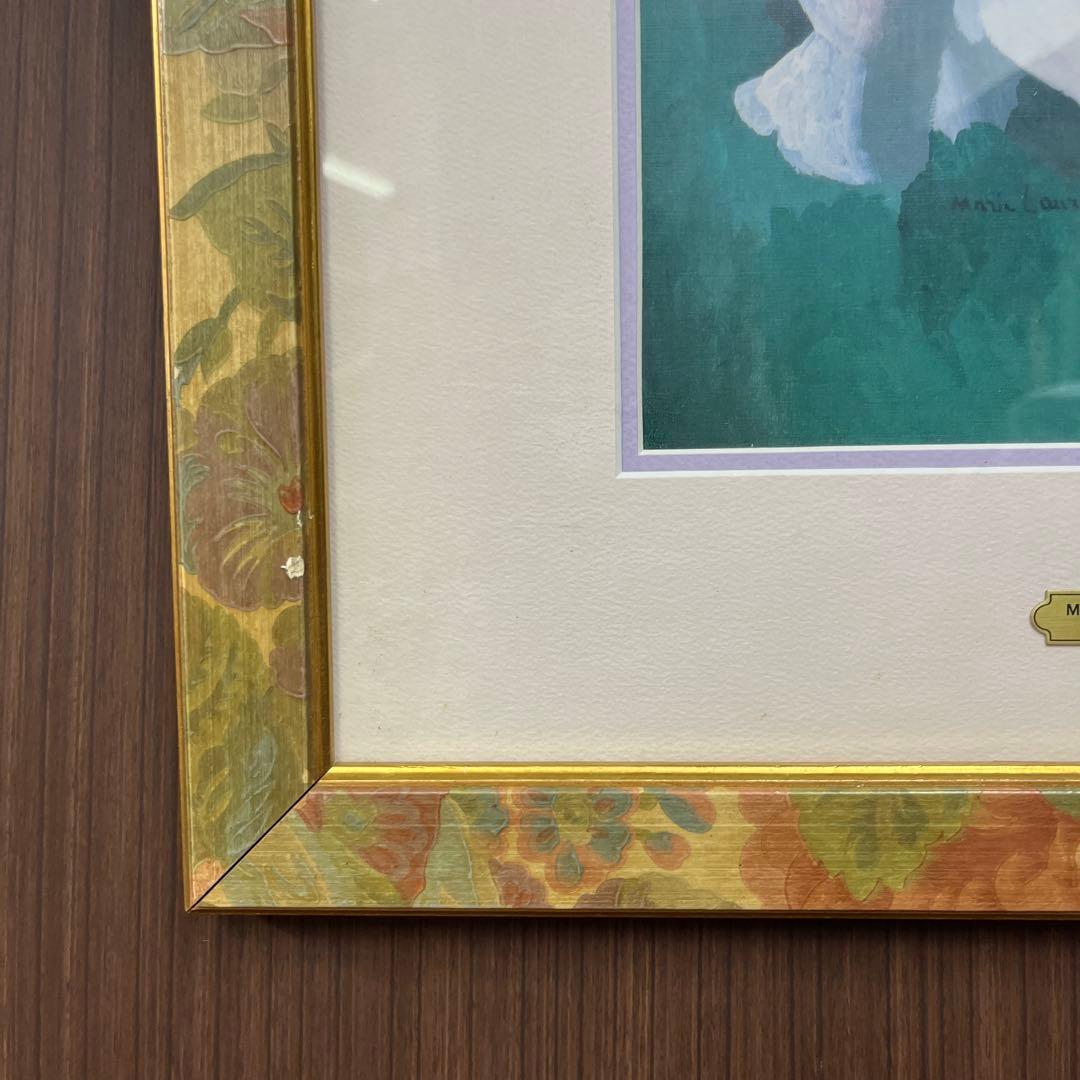 Marie Laurencin作　 【レダと白鳥】