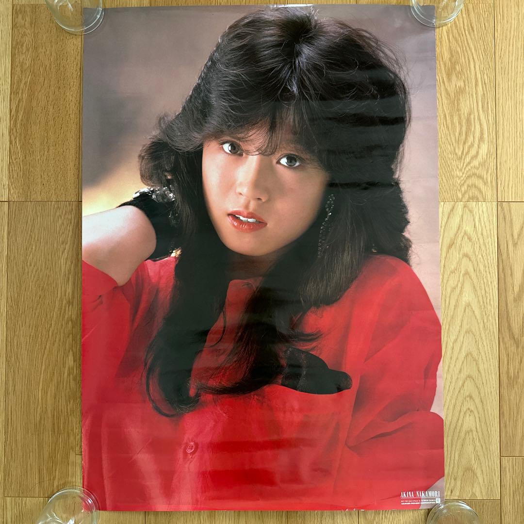 506】中森明菜 ポスター - メルカリ