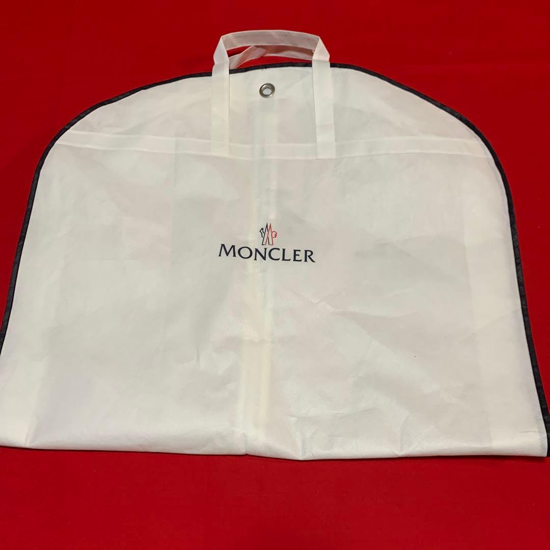 MONCLER ガーメントバッグ ＆ホワイトハンガー2本＆パンツハンガー3本