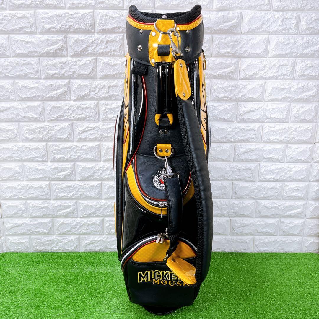 美品希少】 ディズニー ミッキーマウス キャディバッグ 9型 カート