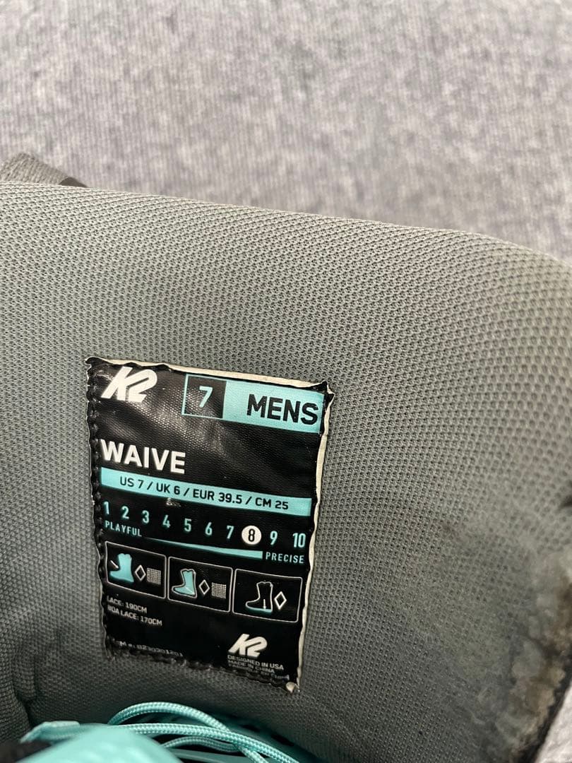 K2 WAIVE スノーボードブーツ 25.0cm