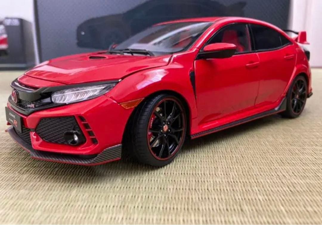 Honda Civic Type R ホンダシビックタイプ R 1/18 ホンダ「シビック Type R」ラリーレッドの1/18スケールモデルが登場
