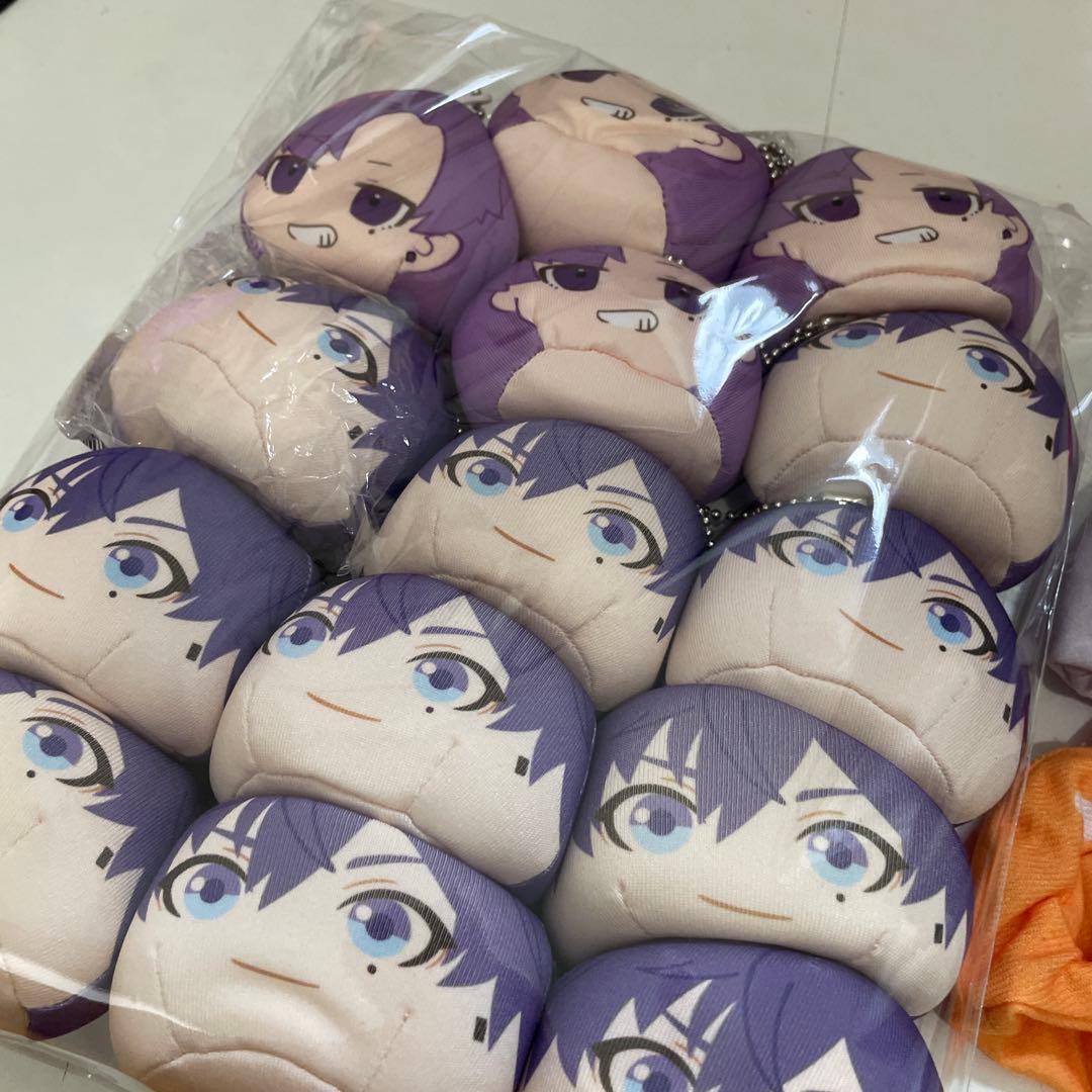 H4.浦島坂田船 志麻 おまんじゅう ビーズ マスコット カバー