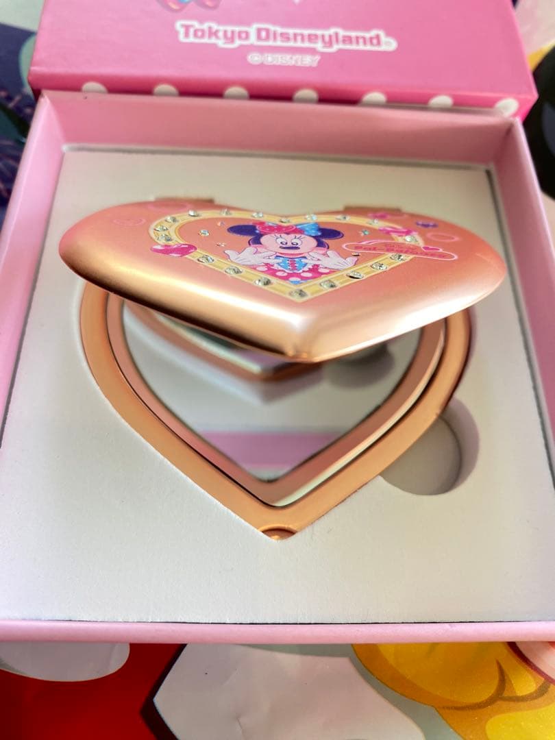イヤリング　コンパクトミラー　ミニーファンダーランド　 ディズニー パルパルーザ
