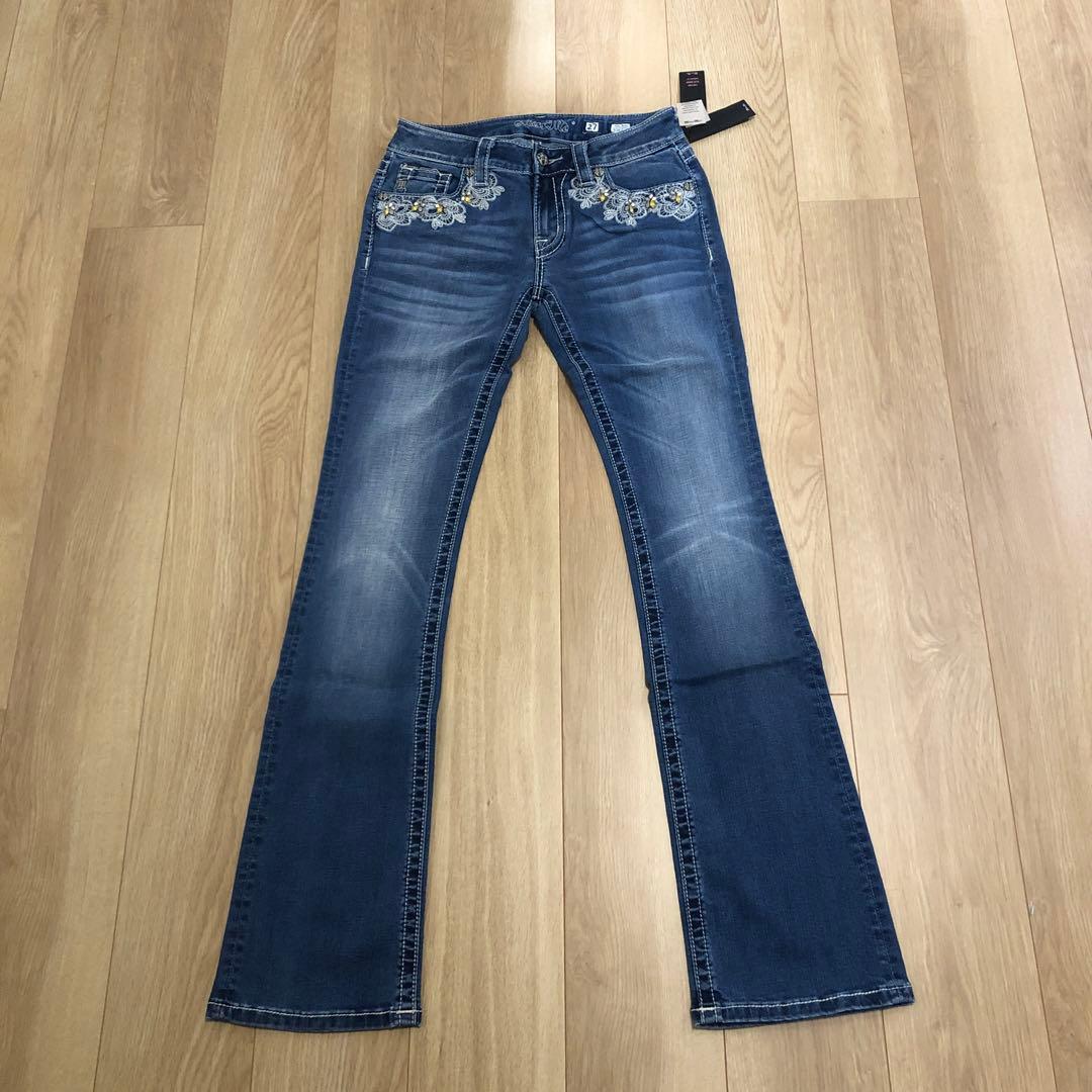 Miss Me ブーツカットデニム 27 デニムブルー 新品タグ付き - メルカリ