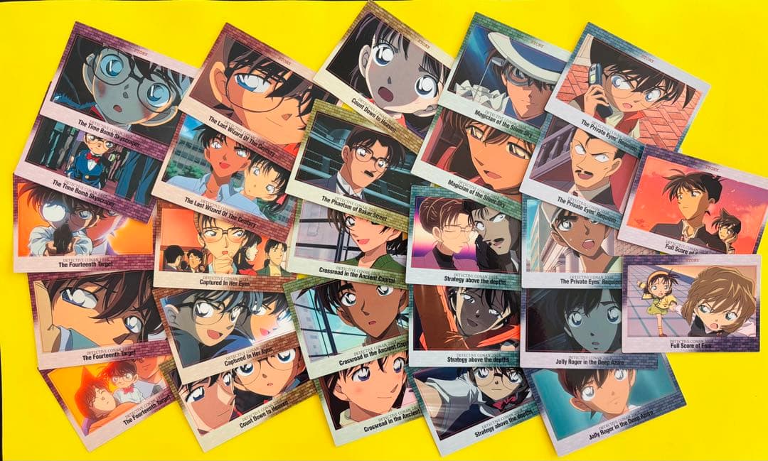 か*お様 名探偵コナン★劇場版★名シーンカード★ストーリーカード★２７枚セット