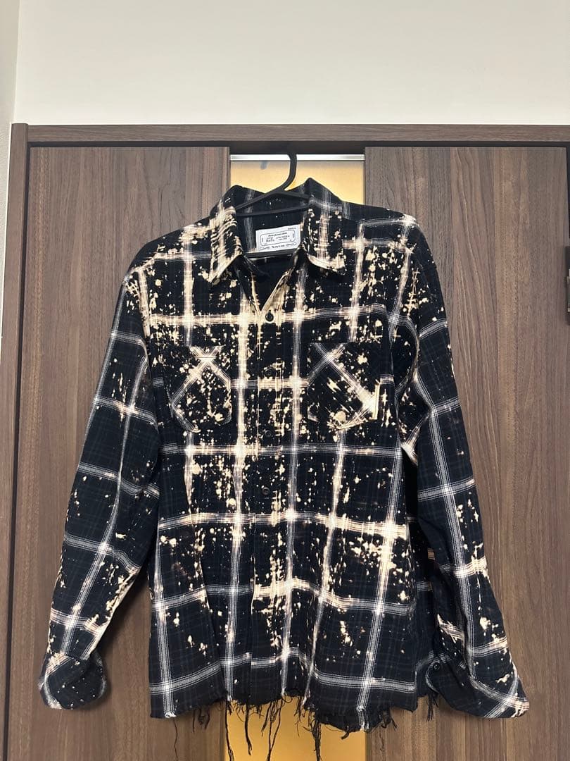 miyagi hidetaka Rafu BLEACHネルシャツ｜Miyagi Hidetaka RAFU