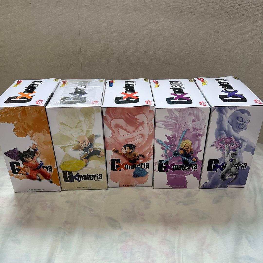 ドラゴンボールZ GXmateria フィギュア5種セット