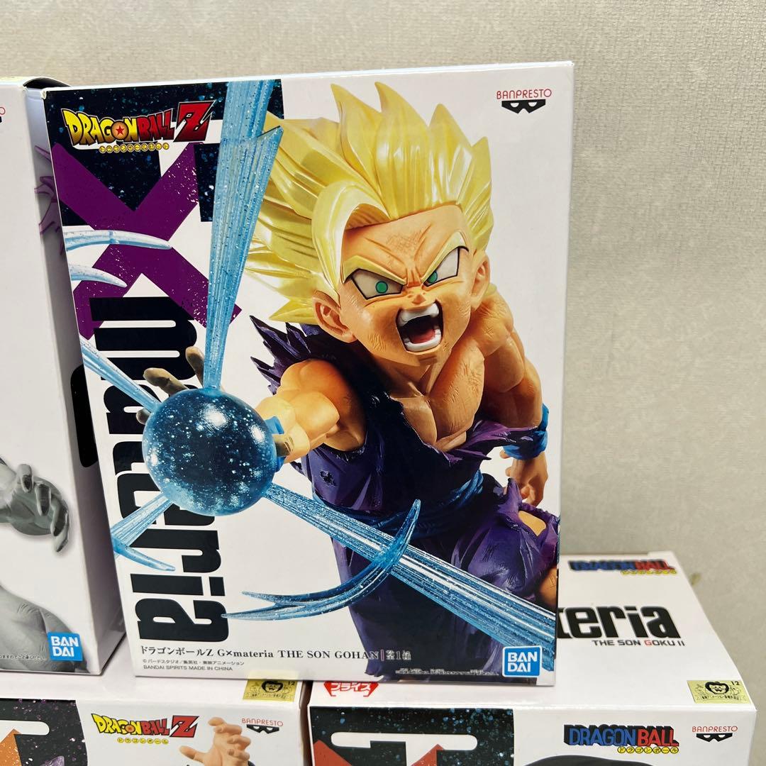 ドラゴンボールZ GXmateria フィギュア5種セット