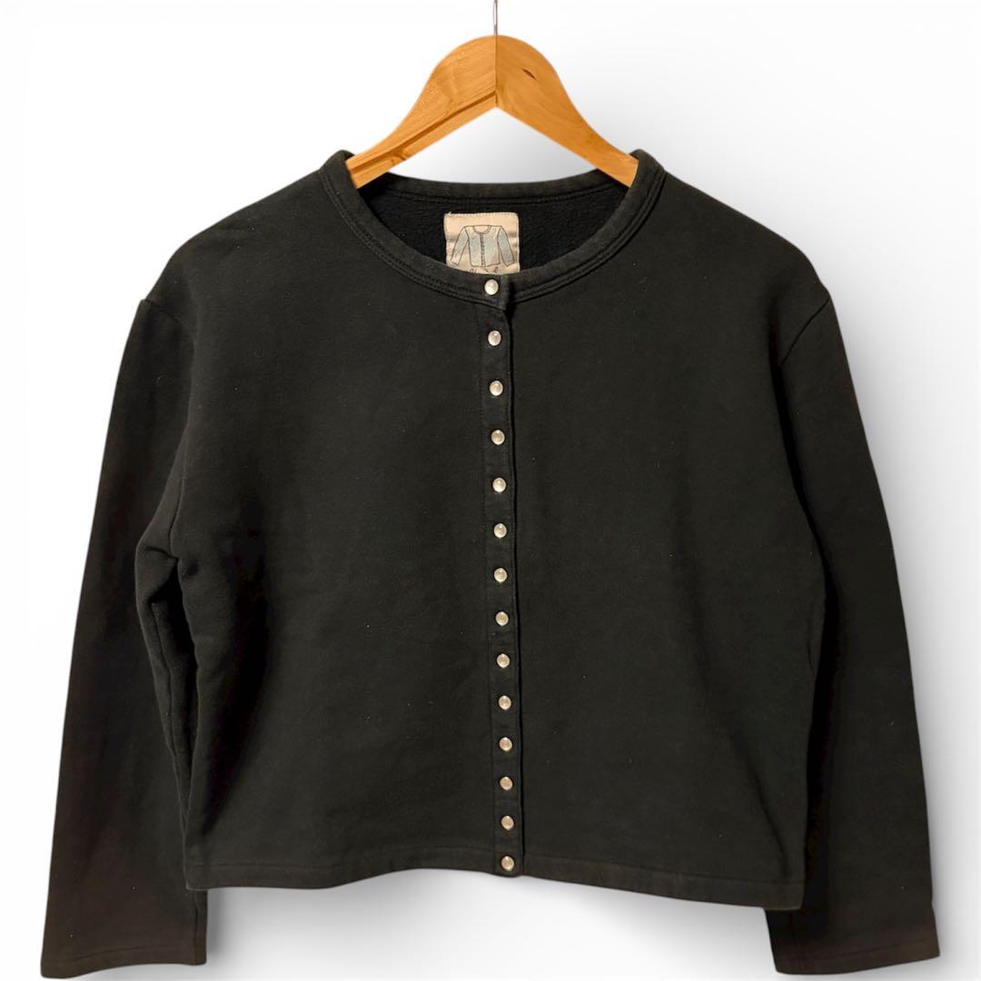アニエスベー agnès b. ブラックカーディガン サイズ3 - メルカリ
