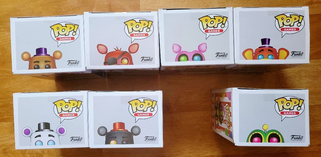 FUNKO POP　Five Nights at Freddy's　7体セット