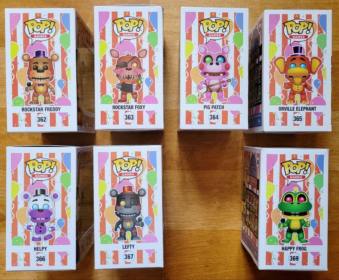 FUNKO POP　Five Nights at Freddy's　7体セット