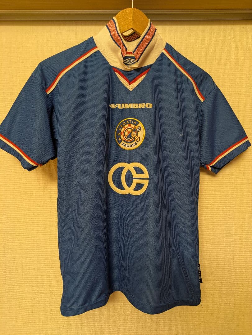 1998-1999 三浦知良 クロアチア・ザグレブ ユニフォーム KAZU 13