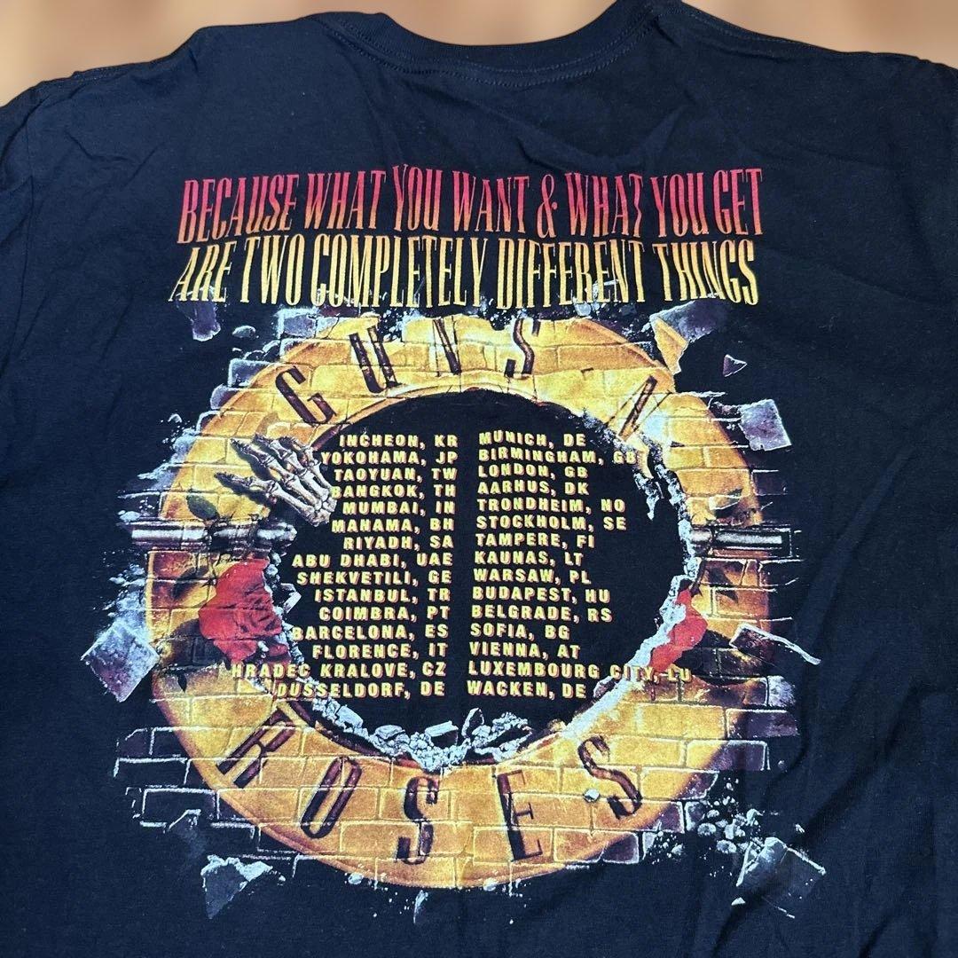 GUNS N' ROSES ツアー2025 Tシャツ Lサイズ