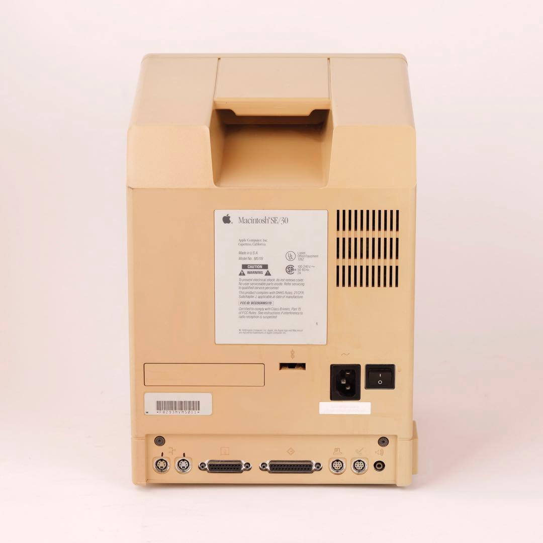 Macintosh SE/30 本体＋キーボード ジャンク品 - メルカリ