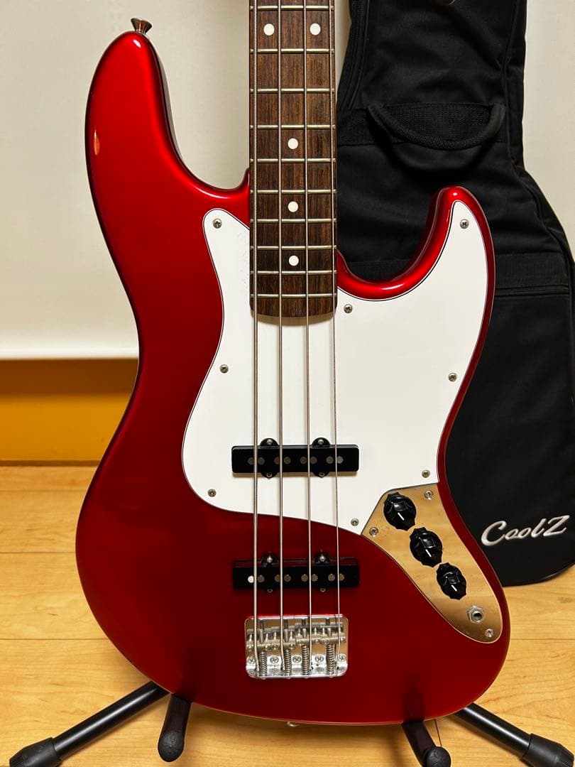 美品 CoolZ ZJB-M1R ジャズベース 純正ソフトケース付 フジゲン - メルカリ