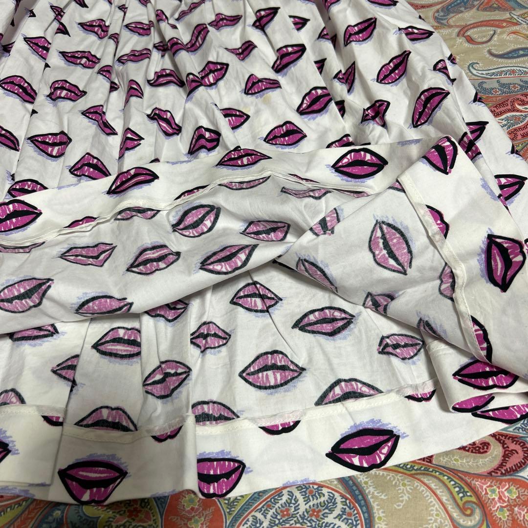 PRADA リップ柄 スカート 人気 40 - メルカリ