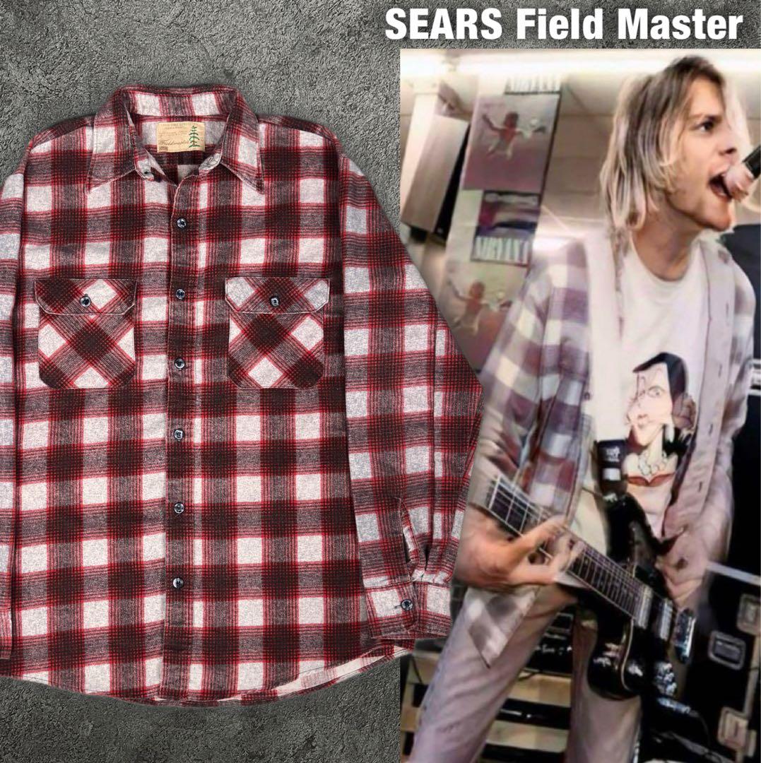 SEARS Field Master 70s プリネル シャツ カートコバーン - メルカリ