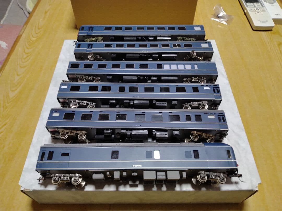 カツミ　HO　20系客車6両　ブラスモデル
