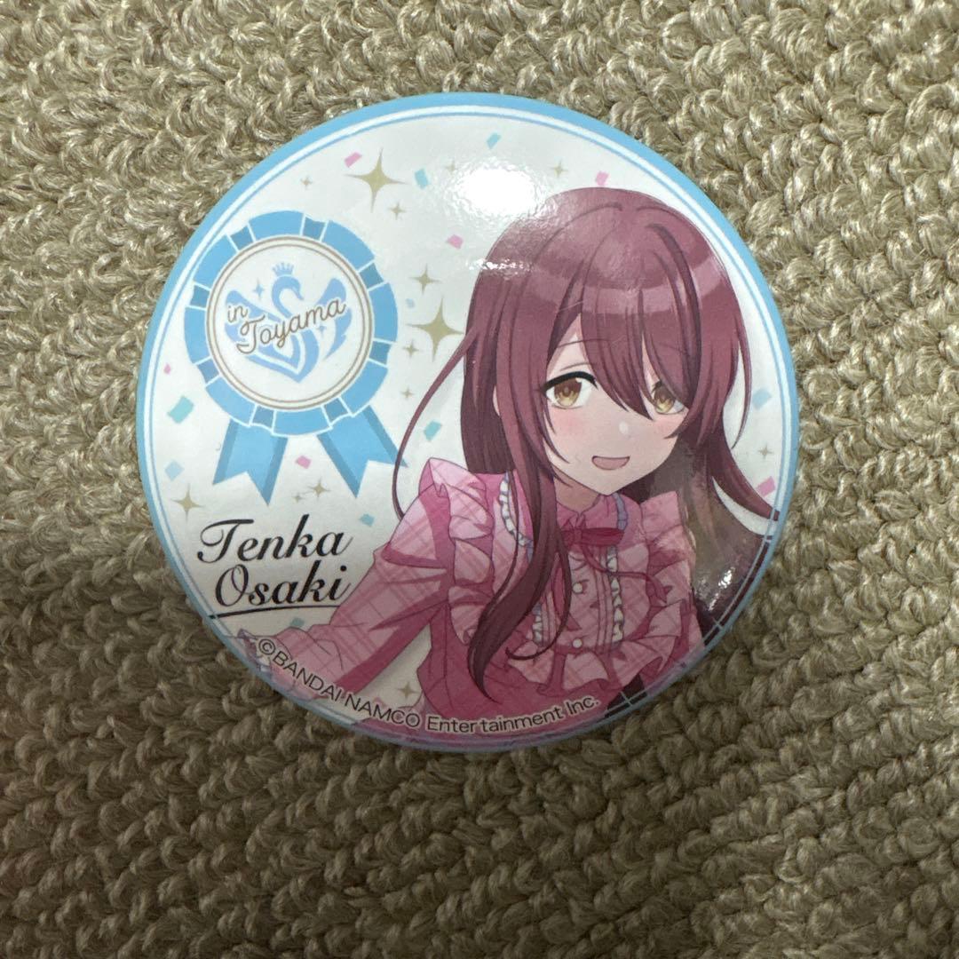 大崎甜花 缶バッジ 日本横断フェア アイドルマスターシャイニー